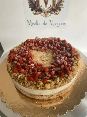 Carortt Cake Raw Vegan - Mireille de Margaux