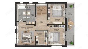 Casă Individuală nouă în Bartolomeu, Brașov - Predare Mai 2026! - imagine 6