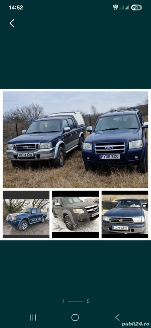 Fuzeta butuc cardan etrier bascula brat Ford Ranger Mazda B2500 Bt50