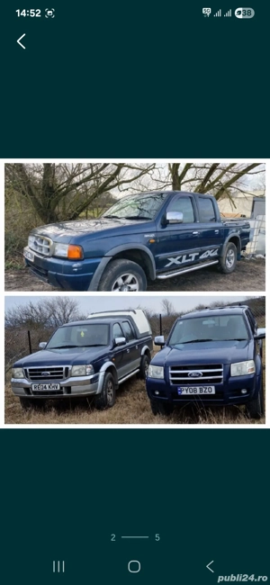 Fuzeta butuc cardan etrier bascula brat Ford Ranger Mazda B2500 Bt50 - imagine 2