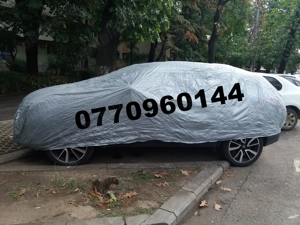 Prelata husa auto berlina jeep suv 400cm 430cm 480cm 540cm 580cmx175x120cm  impermeabil - imagine 7