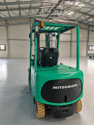 Stivuitor electric Mitsubishi cu 4 roți, 3500 kg, translație ! - imagine 3