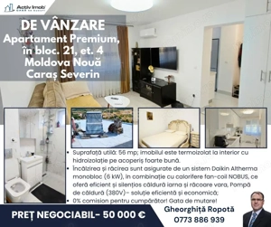 Moldova Noua - Apartament Premium 2 camere