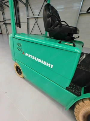 Stivuitor electric Mitsubishi cu 4 roți, 3500 kg, translație ! - imagine 5