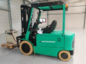 Stivuitor electric Mitsubishi cu 4 roți, 3500 kg, translație ! - imagine 9