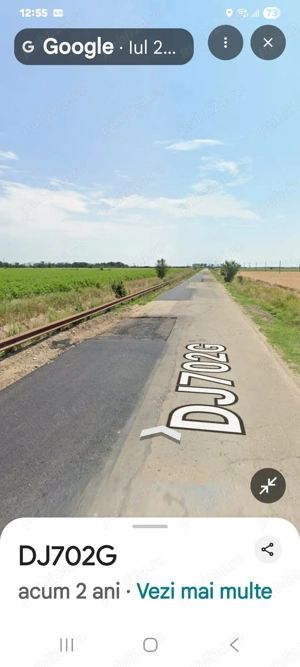 Vand 5,5 ha teren curti-constructii, Cateasca, Arges cu deschidere DJ de aprox. 130 m - imagine 5