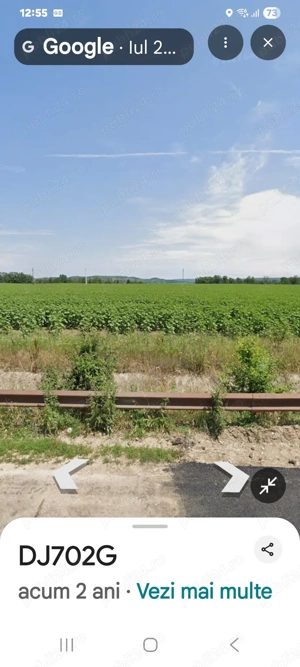 Vand 5,5 ha teren curti-constructii, Cateasca, Arges cu deschidere DJ de aprox. 130 m - imagine 4