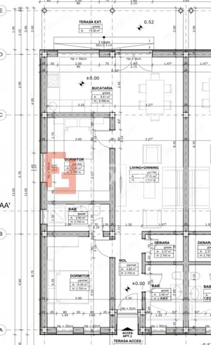 Duplex cu 3 camere si toate utilitatile - Mosnita - Drumul Boilor - imagine 3