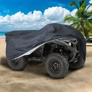Prelata Husă pentru ATV din Pânză Oxford 210D XXL 256x110x120cm, Husă Impermeabilă