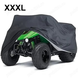 Prelata Husă pentru ATV din Pânză Oxford 210D XXL 256x110x120cm, Husă Impermeabilă