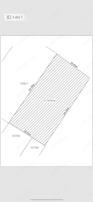 Teren intravilan Afumati Ilfov, strada asfaltata, toate utilitatile - imagine 2