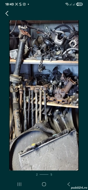 bloc motor bara torsiune turbo turbina fuzeta compresor ac Ford Ranger Mazda BT50 B2500 - imagine 3