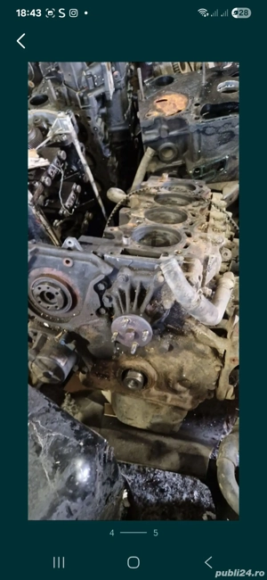 bloc motor bara torsiune turbo turbina fuzeta compresor ac Ford Ranger Mazda BT50 B2500 - imagine 2