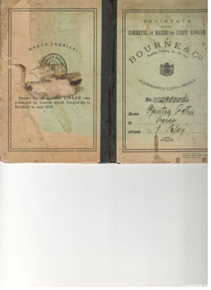 Masina de  cusut  SINGER veche