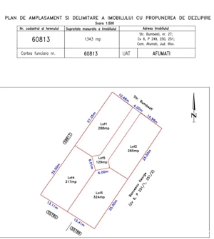 Teren intravilan Afumati Ilfov, strada asfaltata, toate utilitatile - imagine 3