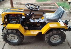 Vând Motocultor-Minitractor Progarden cu freză și plug  - imagine 4