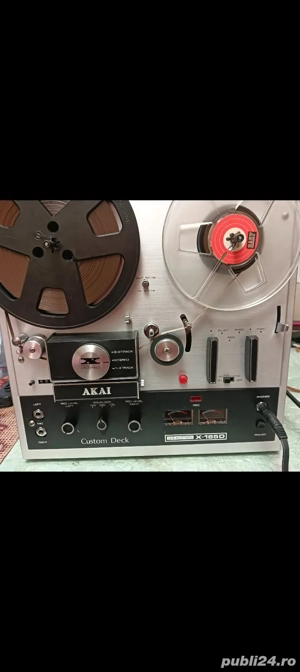 Magnetofon Akai X165D patru piste
