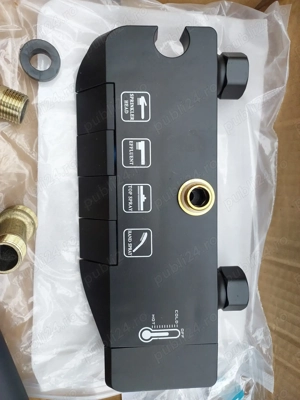 Set Coloană de Duș Premium cu Design Elegant  Negru  - imagine 2