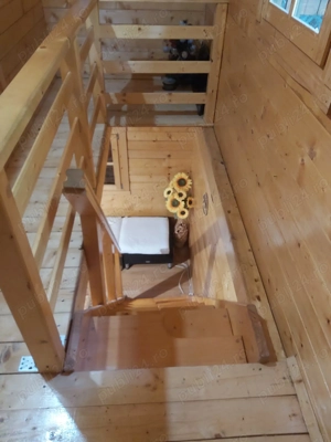 Cabana  lemn de vinzare linga lac  - imagine 3