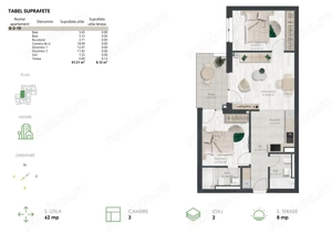 Apartamente noi vanzare - Denya Forest 7 bloc nZEB - COMISION 0% - imagine 3