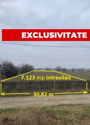 Teren de vanzare 7.123 mp intravilan, Buhusi