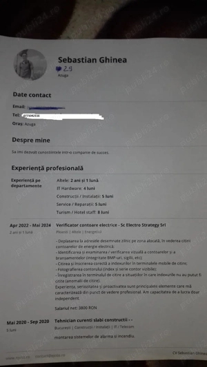 caut de munca plata la zi masa asigurata - imagine 2