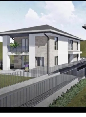 Casa individuala semifinisata, 5 camere, terasa circulabila, zona Luna de sus  - imagine 2