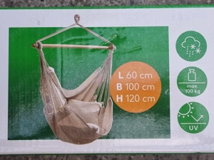Hamac fotoliu leagan suspendat, nou - imagine 4