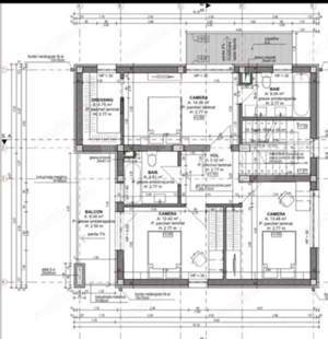Casa individuala semifinisata, 5 camere, terasa circulabila, zona Luna de sus  - imagine 3