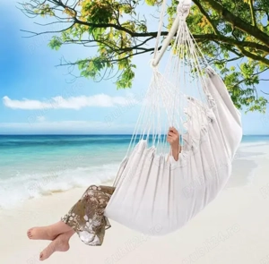 Hamac fotoliu leagan suspendat, nou - imagine 2