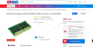 Memorie Laptop Kingston - imagine 2