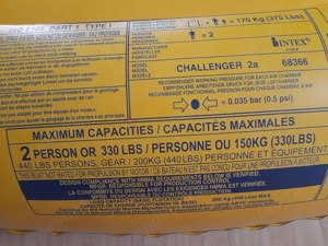  Barca gonflabila Challenger 2 pentru 2 persoane - imagine 4