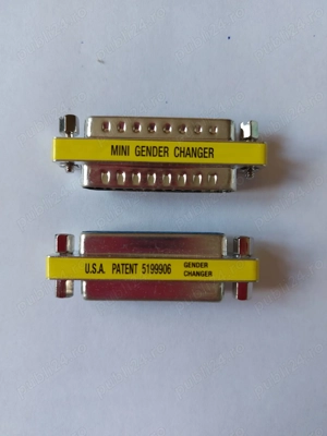 Adaptor , prelungitor paralel , mini gender , M - M , F - F - imagine 2