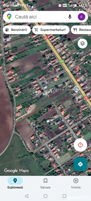 Teren intravilan de vânzare!