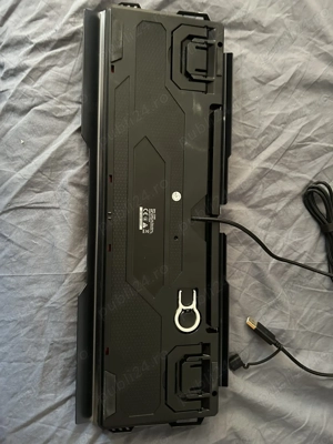 Tastatura gaming mecanica Trust GXT 877 & Suport maini HyperX Wrist - imagine 4