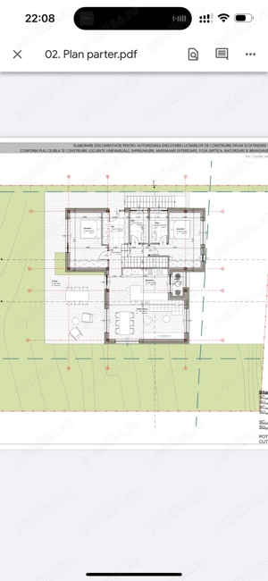 Teren de vânzare cu autorizație de construcție în Salicea, jud Cluj