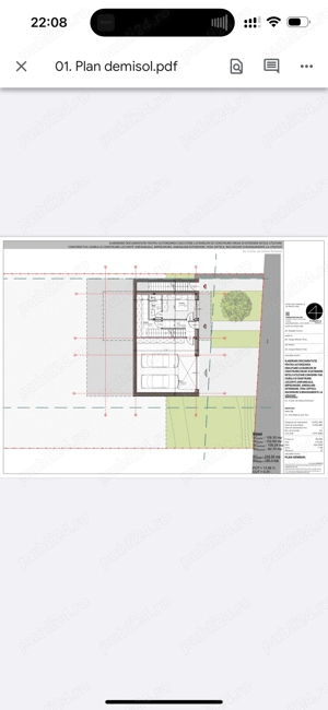 Teren de vânzare cu autorizație de construcție în Salicea, jud Cluj  - imagine 2