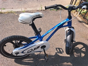 Bicicleta Copii 4-6 ani Galaxy G1601C 16 Albastru Alb - imagine 2