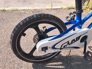 Bicicleta Copii 4-6 ani Galaxy G1601C 16 Albastru Alb - imagine 4