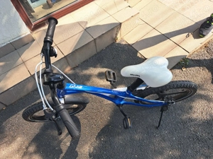 Bicicleta Copii 4-6 ani Galaxy G1601C 16 Albastru Alb - imagine 5