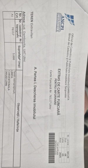 Vând teren extravilan  - imagine 5