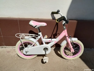 Bicicleta pentru Fetițe Roți Pe 14 Inch Din aluminiu