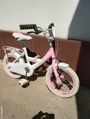 Bicicleta pentru Fetițe Roți Pe 14 Inch Din aluminiu - imagine 3