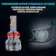 Set 2 Becuri Auto LED H7  Putere 136W si 30.000 Lumeni, 6000K