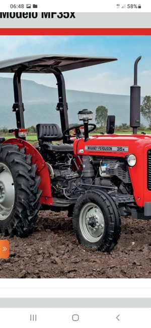 Tractor Massey Ferguson MF 35 X + plug 3 brazde