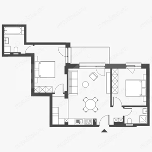 Comision 0 ! Somesului 15, Apartament 3 camere, Semicentral, 2 bai, 65mp. - imagine 2