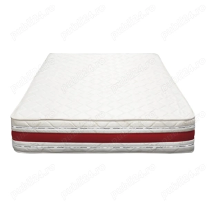 Saltea pat Viscotex superortopedica Lux cu spuma poliuretanica si arcuri 180 x 200 cm, 24cm inaltime