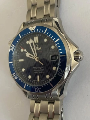 Ceas OMG Diver 300 m Seamaster James Bond Blue Wave Watch Goldeneye