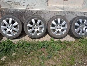Jante aliaj + cauciucuri  - imagine 3