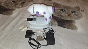 Mini masina de cusut portabila - imagine 2